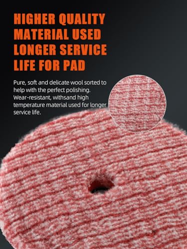 Wool Polishing Pads (2 Count)