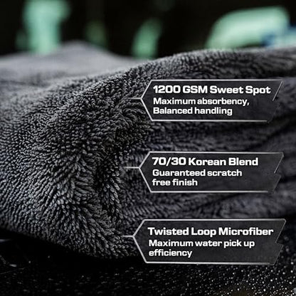 The Giant Giant 24"x36" Car Drying Towel (3 Count)
