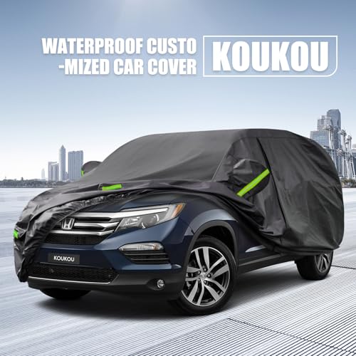 Waterproof SUV Car Cover Suitable for Honda Pilot from 2002 to 2025