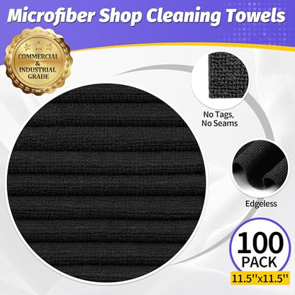 Microfiber Cleaning Cloth (100 Count)