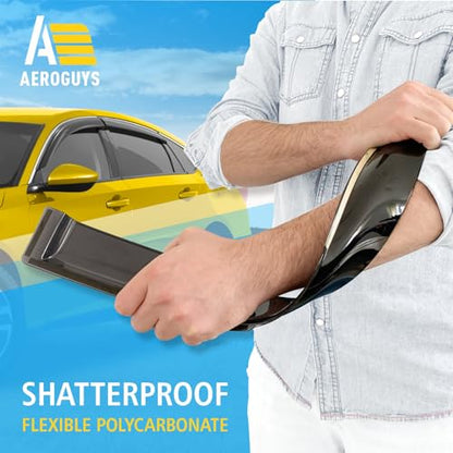 Extra Durable Window Deflectors Tape (4 Count)