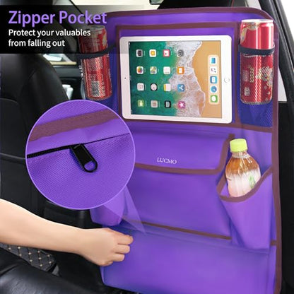 Car Backseat Organizer with Touch Screen Tablet Holder (10.5822 Ounce)