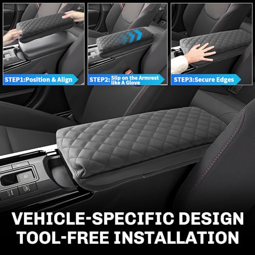 for 2025 2026 Toyota Prius Armrest Cover Pad for 2023