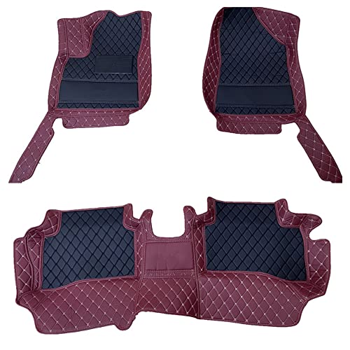 Custom All Weather Protection Luxury Leather Floor Mats for Cars SUVs Trucks According Anti