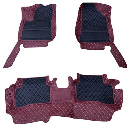 Custom All Weather Protection Luxury Leather Floor Mats for Cars SUVs Trucks According Anti
