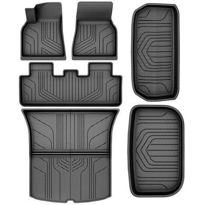 Floor Mats for Tesla Model Y 5 Seater 2024