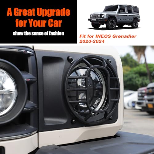 2PCS Car Headlight Cover Compatible with INEOS Grenadier 2020