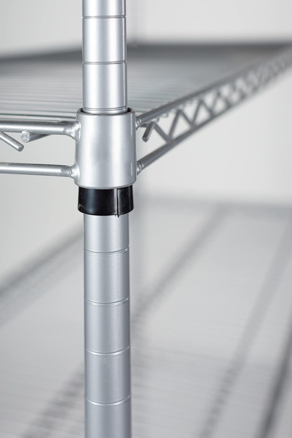 Omega 18" Deep x 72" Wide x 74" High 3 Tier Gray Starter Shelving Unit