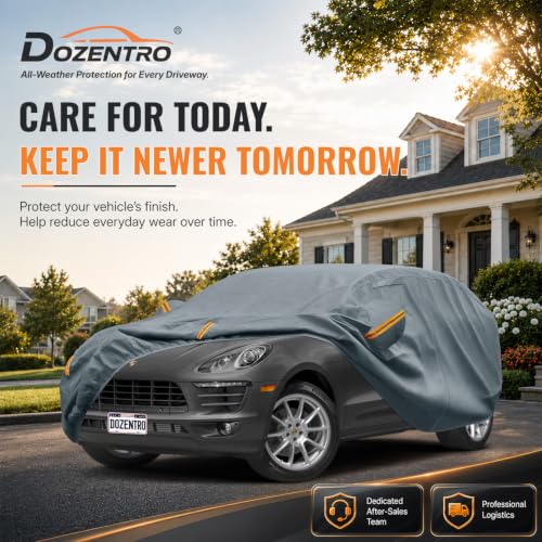 Waterproof Heavy Duty Car Cover Custom Fit Macan