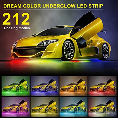 Car Underglow Light Strip Dream Chasing Color (16 Ounce)
