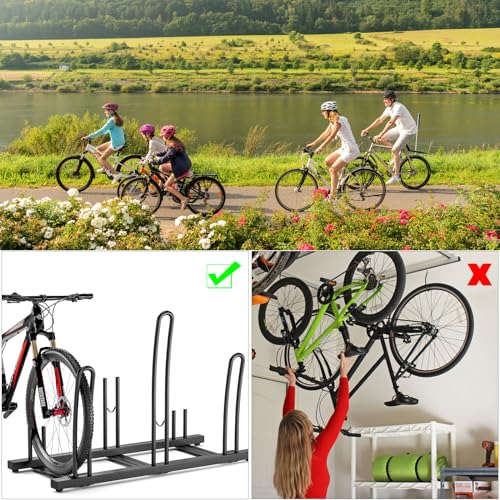3 5 Bikes Stand Rack