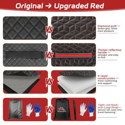 Upgraded Rolling Creeper Mat for Mechanics