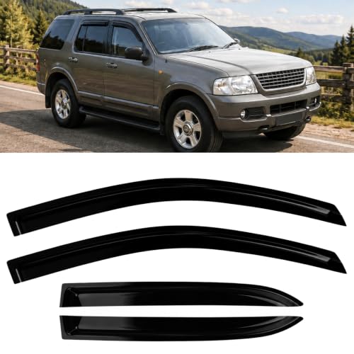 4PC Window Rain Guards fit 02