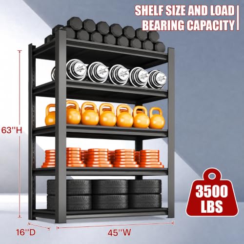 45"W*16"D Garage Shelving Unit