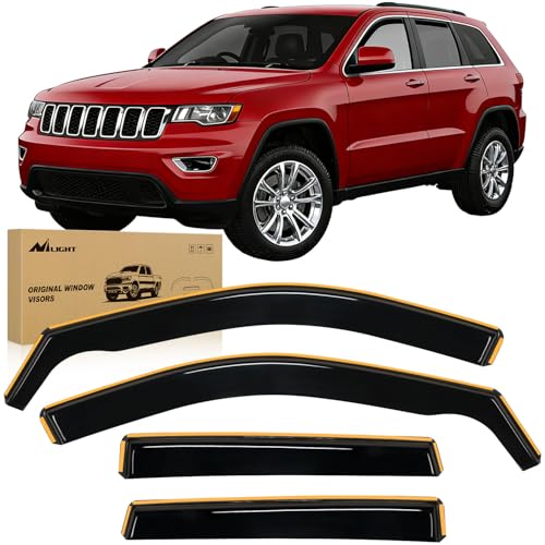 in Channel Rain Guards for Jeep Grand Cherokee 2011