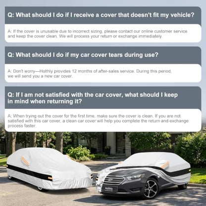 10 Layers Sedan Car Cover Custom Fit for Ford Taurus