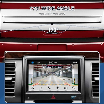 Rear View Backup Reverse Camera Fit for Ford Flex 2013