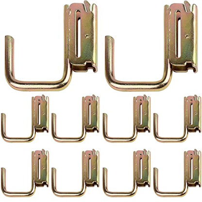 10 Pack E Track Steel J (10 Count)