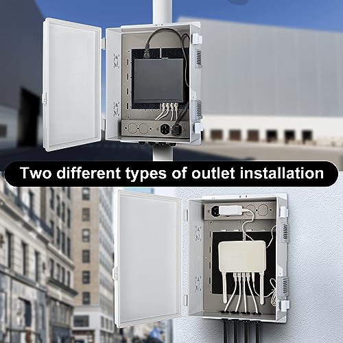 Outdoor Electrical Junction Box with High Power Outlet