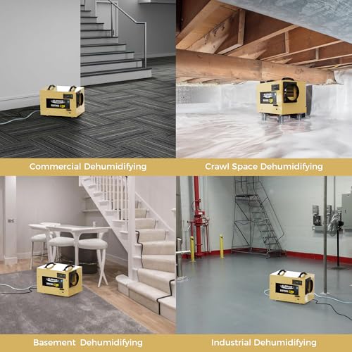 120 Pints Energy Star Crawlspace Dehumidifier