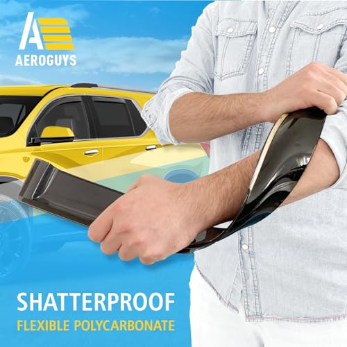Extra Durable Window Deflectors in (4 Count)