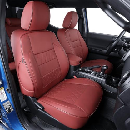 Custom Fit Tacoma Car Seat Covers for Toyota Tacoma 2024 2025 2026 Xtra Cab SR