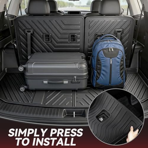 All Weather Floor Mats for Kia Telluride 2025