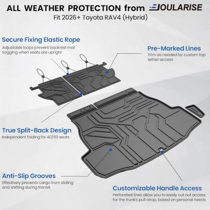 Cargo Mat for Toyota RAV4 Hybrid 2026 Accessories