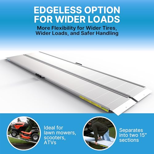 Traverse Aluminum Singlefold Edgeless Ramp