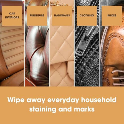 Leather Cleaning Wipes (80 Count)