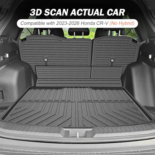 Floor Mats Cargo Mat Set for Honda CR (9 Count)