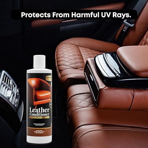 Leather Conditioner & Microfiber Cloth (12 Fl Oz)
