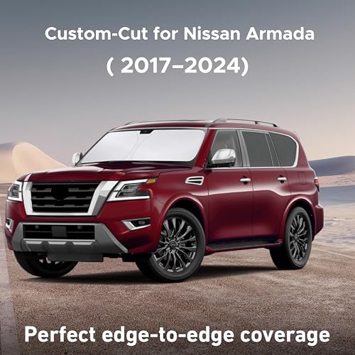 Windshield Sunshade Compatible for Nissan Armada 2017