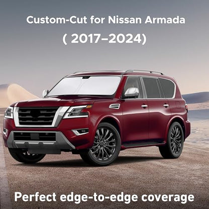 Windshield Sunshade Compatible for Nissan Armada 2017