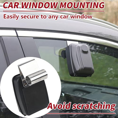 Car Window Punch Button Lock Box