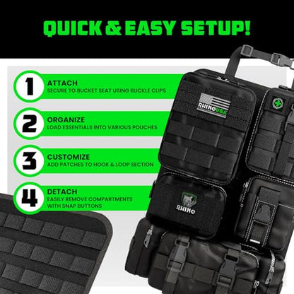 Tactical Car Seat Organizer