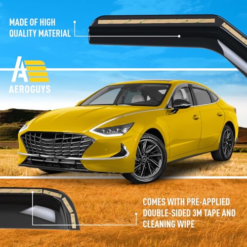 Extra Durable Window Deflectors in (4 Count)
