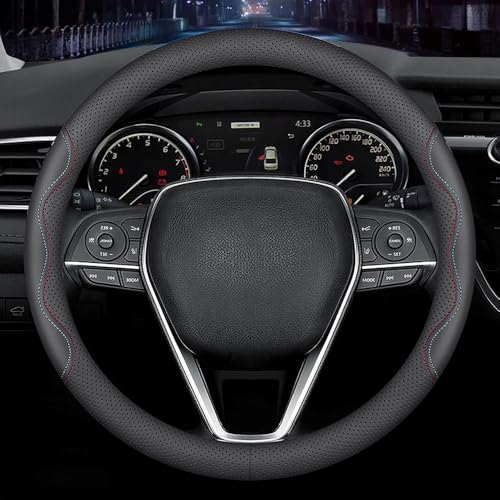 Nappa Premium Leather car Steering Wheel Cover