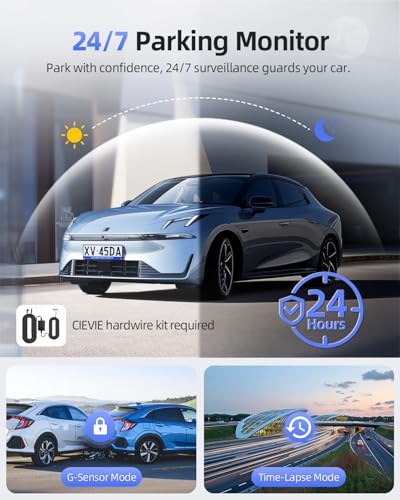 4K Dash Cam Front and Rear