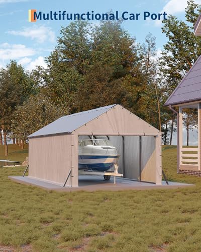 11'x20'x9' Vertical Roof Metal Carport