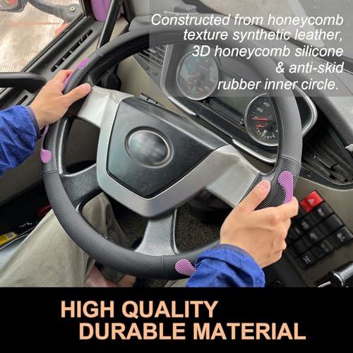 XL Comfy Grip Steering Wheel Cover for Semi Truck 18 Inch