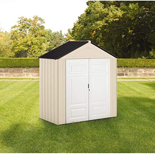 Resin Outdoor Storage Shed With Floor (24.5 Sq Ft)