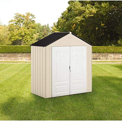 Resin Outdoor Storage Shed With Floor (24.5 Sq Ft)