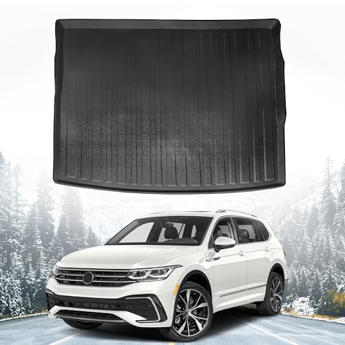 Premium Cargo Liner for Volkswagen Tiguan 5 & 7 Seat Models Trunk Layout Behind 2 Row 2018