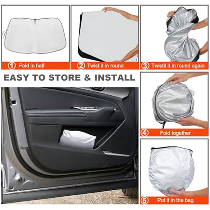 Foldable Front Windshield Sunshade fit for Kia Sportage 2018