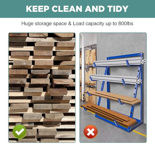 4 Tier Steel Horizontal Storage Rack