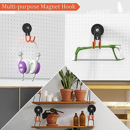 Heavy Duty Magnetic Garage Hooks