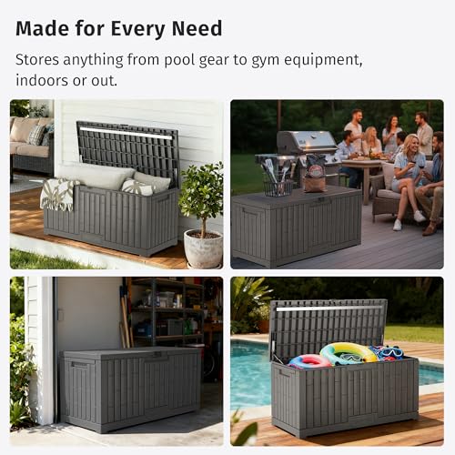 120 Gallon Outdoor Storage Box