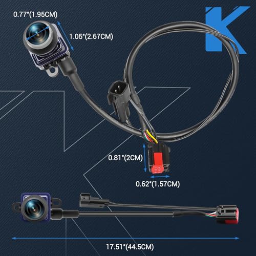 56054157AA Rear View Backup Camera Compatible with Ram ProMaster
