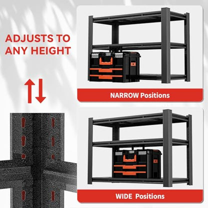 5 Tier Heavy Duty Garage Shelving